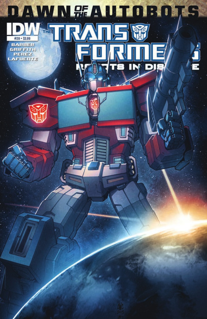 Transformers Robots in Disguise 28 Dawn of the Autobots Comic Book
